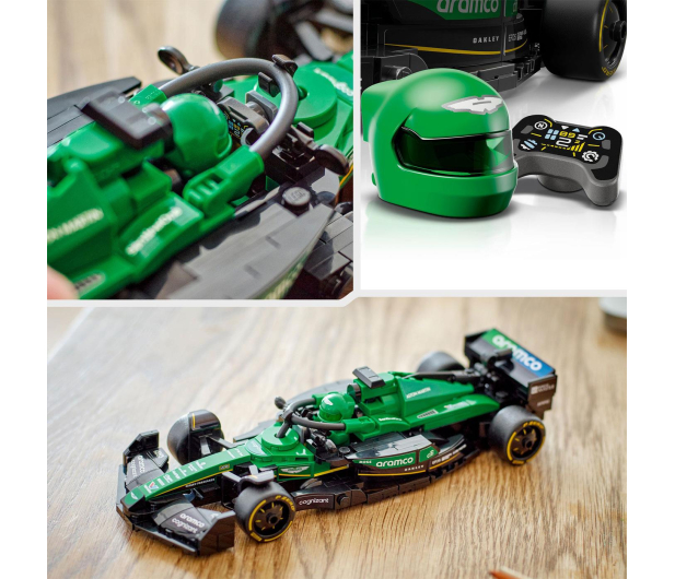 LEGO Speed Champions 77245 Bolid F1® Aston Martin Aramco AMR24 - 1308234 - zdjęcie 10